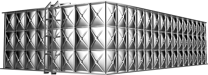 Szekcionált víztartályok